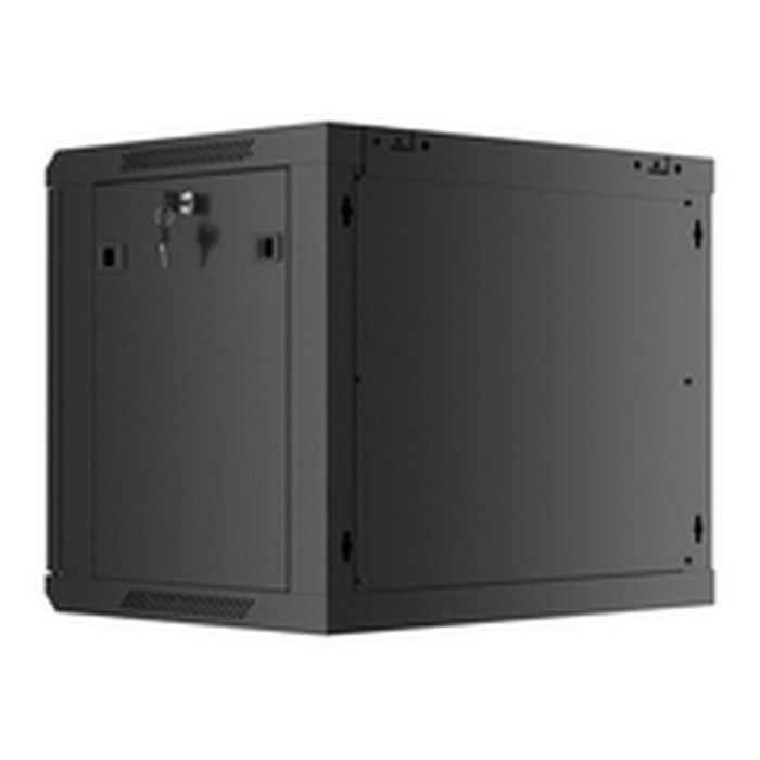 Lanberg WF01-6409-00B Armario Mural Rack 19 Pulgadas 9U, Negro, 60 kg Capacidad, Acero, Con Cerradura 5 Lanberg WF01-6409-00B Armario Mural Rack 19 Pulgadas 9U, Negro, 60 kg Capacidad, Acero, Con Cerradura 5