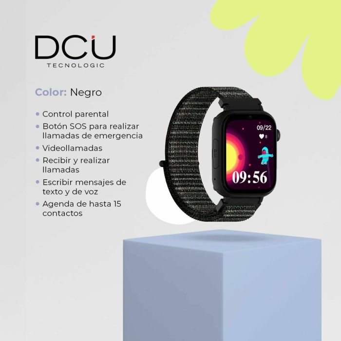 Smartwatch DCU KIDS PRO Negro 1 Smartwatch DCU KIDS PRO Negro 1