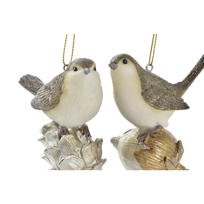 DKD Home Decor Decoración Colgante Navidad Tradicional Resina Marrón Dorado Beige 4.5x9x7.5 cm Pack 12 Unidades Surtido 1 DKD Home Decor Decoración Colgante Navidad Tradicional Resina Marrón Dorado Beige 4.5x9x7.5 cm Pack 12 Unidades Surtido 1