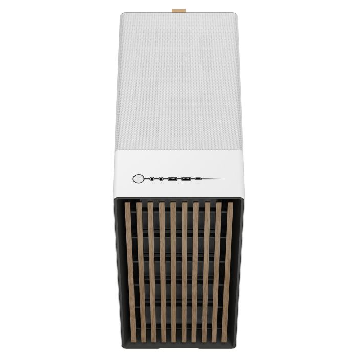 Fractal Design North Midi Tower Chalk White Window Mesh - Caja PC ATX, micro ATX, Mini-ITX con filtro anti-polvo 15