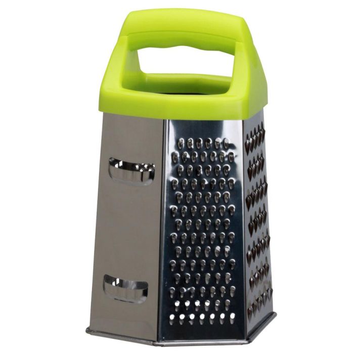 Easy Make Rallador 6 Caras 19x12 cm Acero y Plástico Colores Surtidos 3