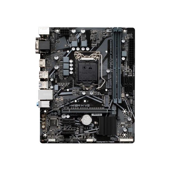 Gigabyte GA-H410M H V2 Placa Base Intel Socket LGA 1200 2 Gigabyte GA-H410M H V2 Placa Base Intel Socket LGA 1200 2
