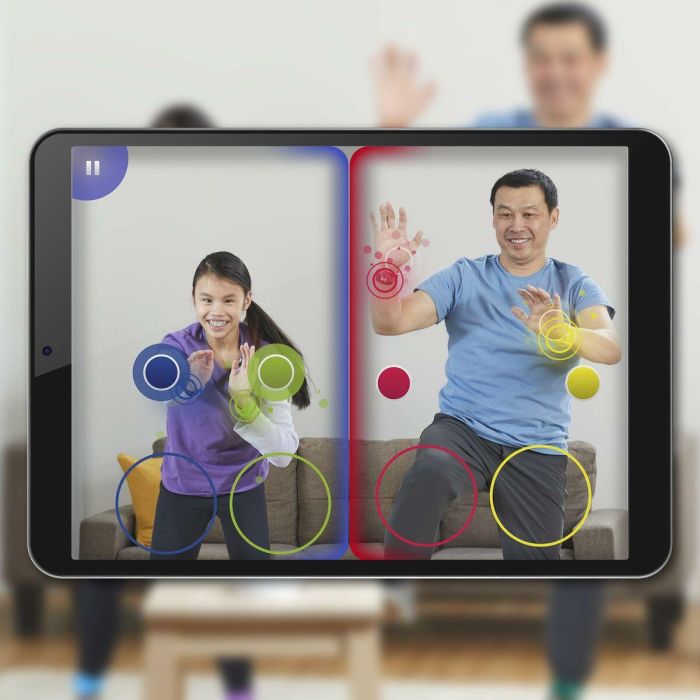 Twister Air, juego Twister con aplicación AR, se conecta a smartphones y tablets, juegos activos en grupo, 8 años 5