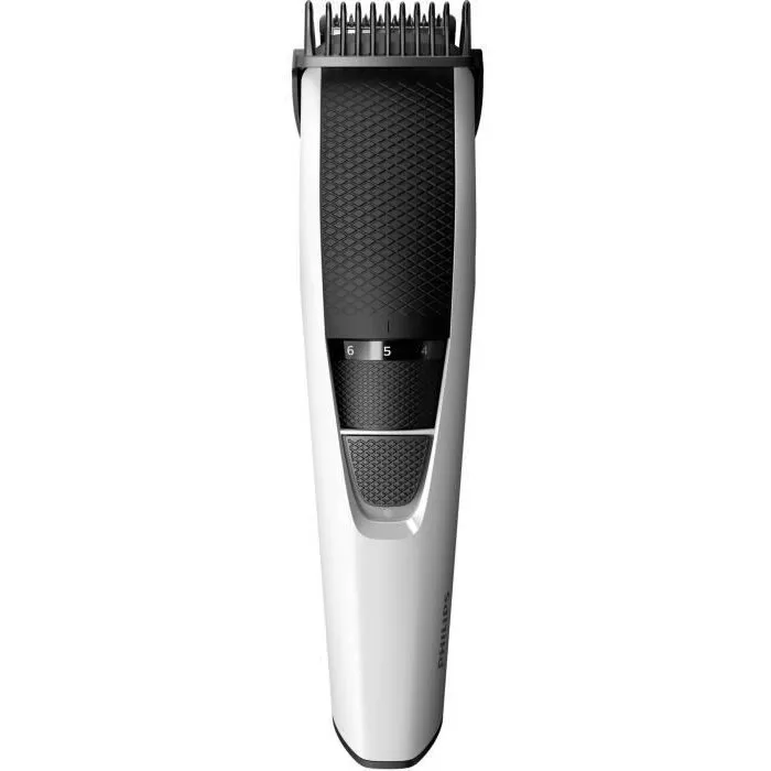 Philips BT3206/14 Serie 3000 Cortapelos y Barba, 10 Alturas de Corte de 0.5 mm a 10 mm, Blanco 2