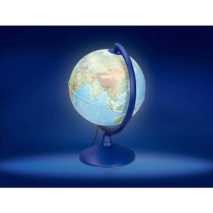 Liderpapel Globo Terraqueo con Luz Físico y Político Diámetro 20 cm 7