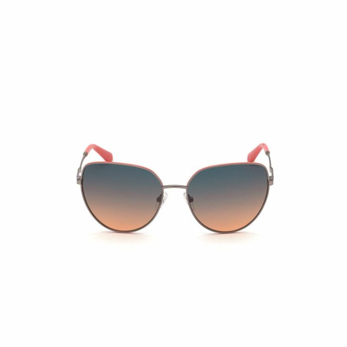 Guess Gafas GU7784 08B Gafas de Sol para Mujer Montura Metálica Gunmetal Cristales Ahumados 140mm 2