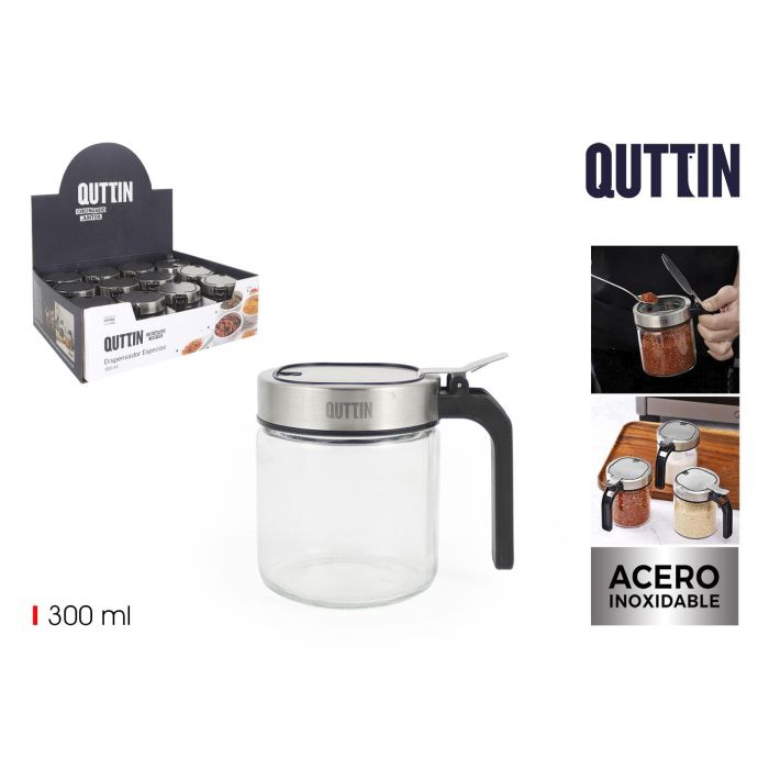 Dispensador de Especias Quttin 300 ml (36 Unidades) Dispensador de Especias Quttin 300 ml (36 Unidades)