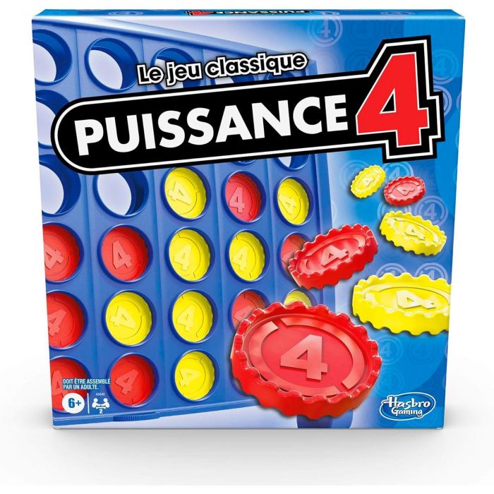 Hasbro A5640 Juego 4 En Línea Francés +6 Años Juego De Estrategia Familiar 2