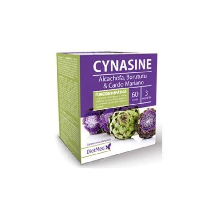 DIETMED Cynasine 60 Comp. Complemento alimenticio para el metabolismo y la función hepática
