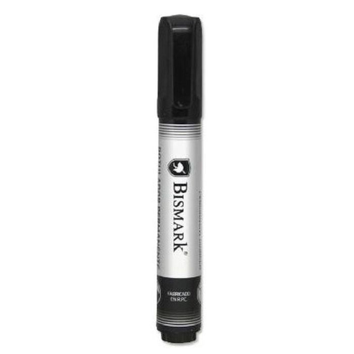 Rotulador permanente Bismark Negro 1,5 mm (12 Unidades) 2 Rotulador permanente Bismark Negro 1,5 mm (12 Unidades) 2