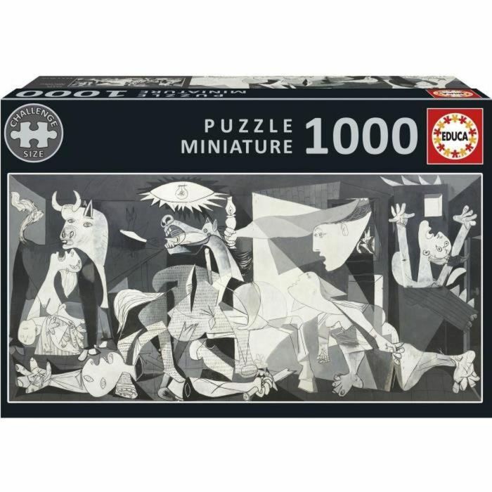 Educa EDU8412668203754 - Puzzle Guernica, P. Picasso Miniatura - 1000 piezas