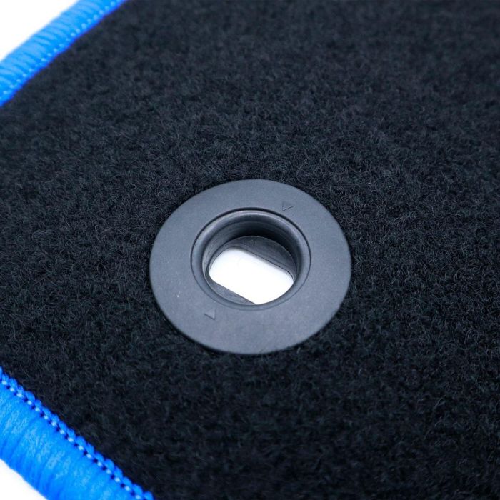 Set de Alfombrillas para Coche OCC Motorsport OCCTY0002BL Azul 5 Piezas 5