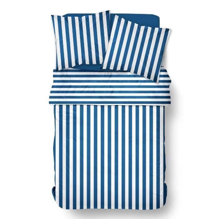 Set de cama - Today Summer Stripes - 240x220 cm - 2 personas - Algodón impreso apresurado 2