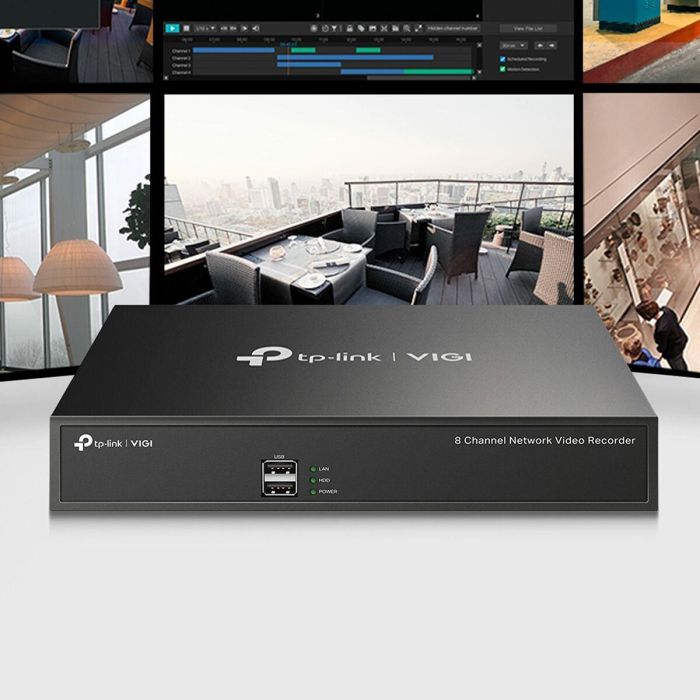 Video Grabador en Red TP-Link VIGI NVR1004H 10 TB 5 Video Grabador en Red TP-Link VIGI NVR1004H 10 TB 5