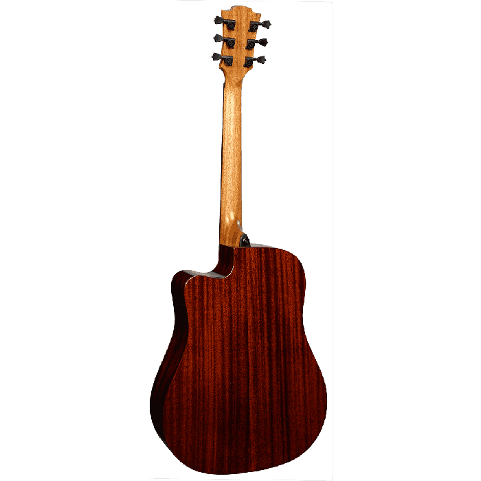 LAG Guitarra Acústica Dreadnought Cutaway Tramontane 118 A/E - Brown Shadow | Electroacústica 4
