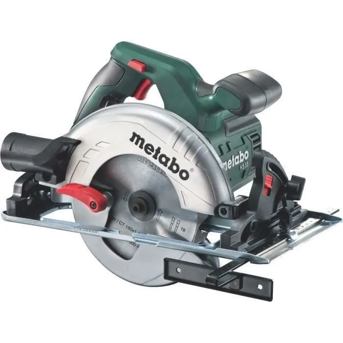 Metabo Sierra Circular KS 55 - 1200 W, Portátil y Compacta para Uso Universal en Obras Metabo Sierra Circular KS 55 - 1200 W, Portátil y Compacta para Uso Universal en Obras