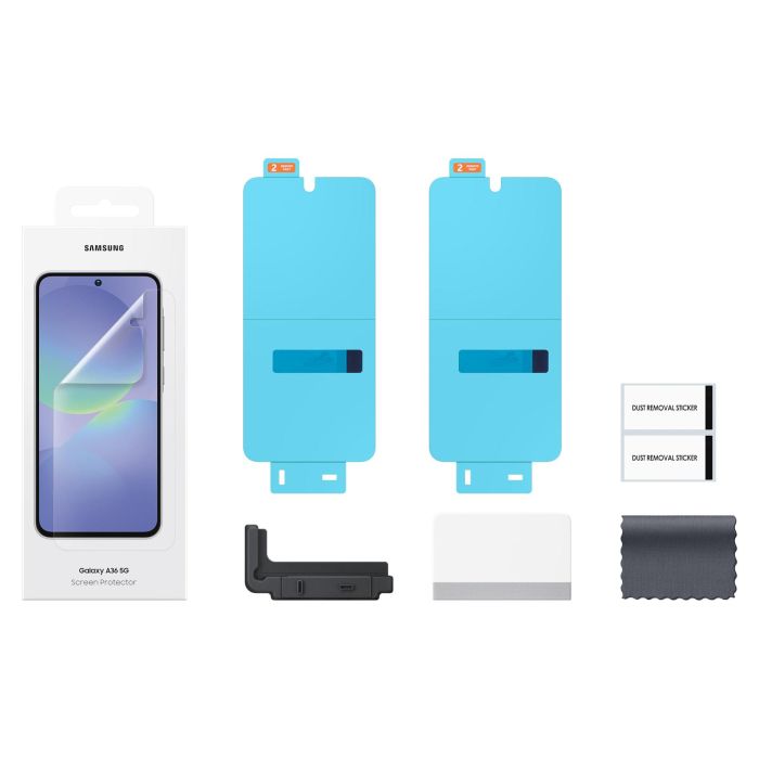 Samsung Protector de pantalla Galaxy A36 5G Transparente Claro para Samsung A36 3