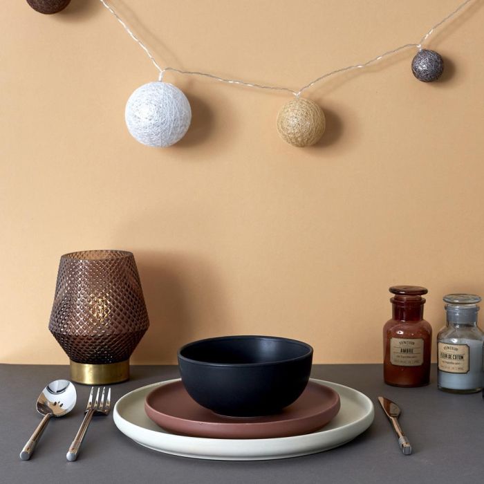 Home Deco Factory Guirnalda de Luces 10 LED con Bolas de Diferentes Medidas para Decoración 5 Home Deco Factory Guirnalda de Luces 10 LED con Bolas de Diferentes Medidas para Decoración 5