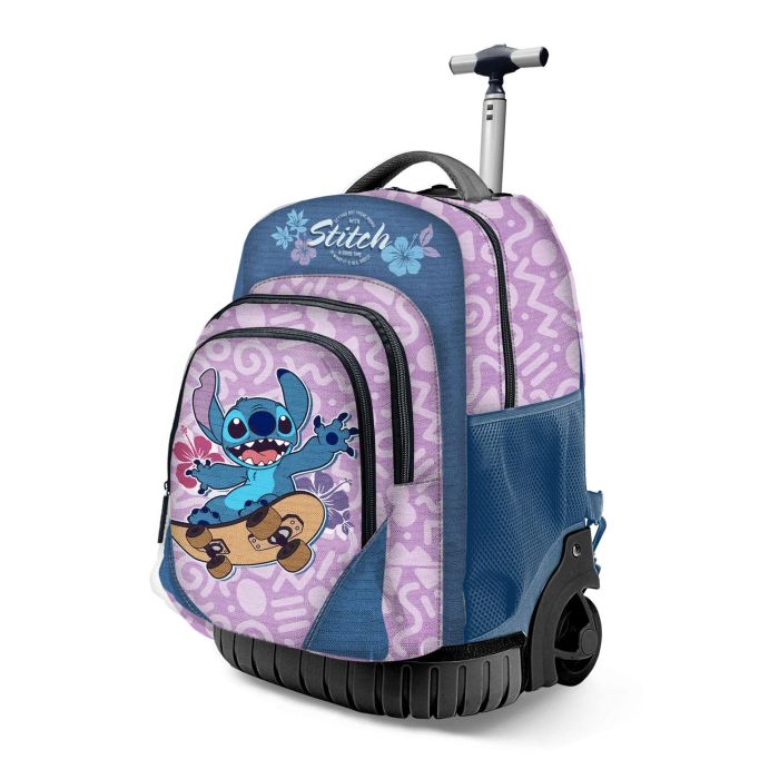 Mochila Trolley GTS FAN Skate Disney Lilo y Stitch Lila