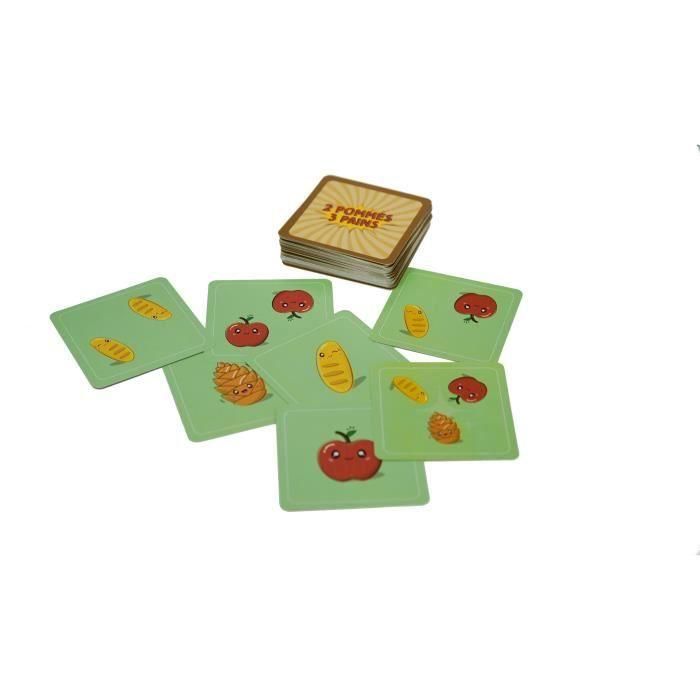 2 manzanas 3 panes - Juego de 2