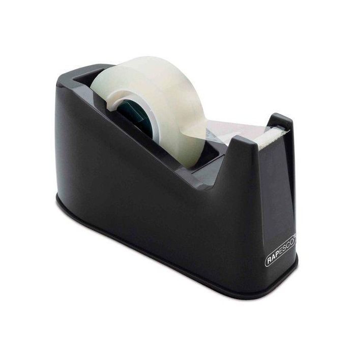 Portarrollos Rapesco 33 Mt. Rptd30Bk Negro