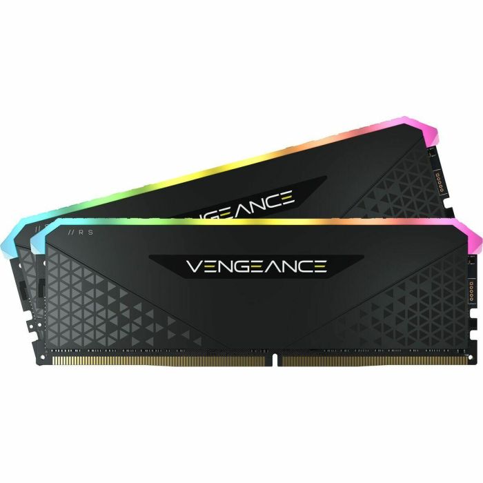 Memoria RAM - Corsair - Revenge RGB RS DDR4 - 16GB 2x8GB DIMM - 3600 MHz - 1.35V - Negro (CMG16GX4M2D3600C)