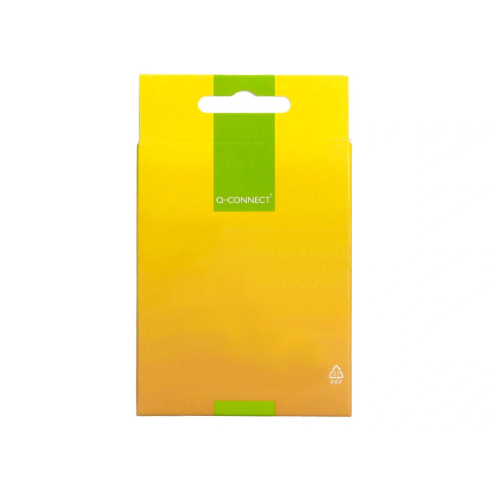 Q-connect Cinta TZe-251 Blanco-Negro 24mm Longitud 8mt Compatible Brother Consumible Rotuladora 8