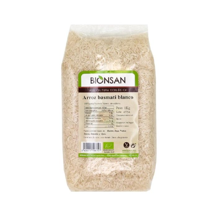 Arroz Basmati Blanco 1 Kg