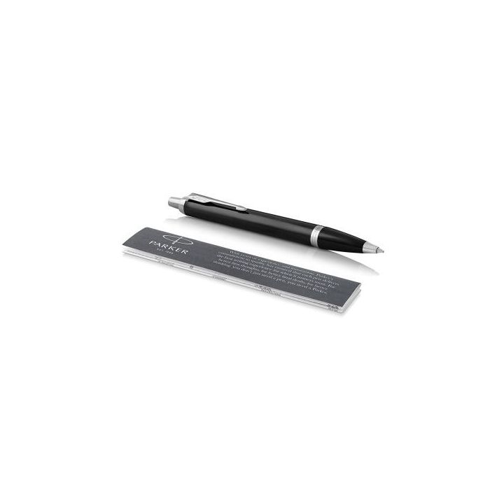 Juego Boligrafo+Pluma Parker Im Core Negro Laca Ct 5