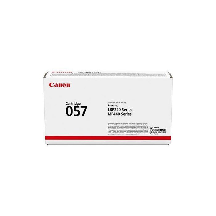 CANON Toner negro 057 i-SENSYS LBP223 LBP226 MF443 MF445
