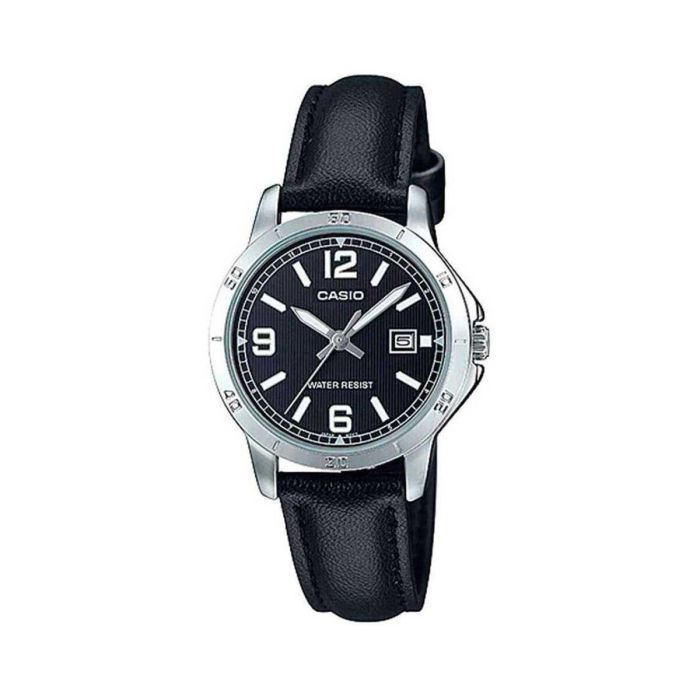 Reloj Mujer Casio LADY DATE, LEATHER - BLACK (Ø 35 mm) Reloj Mujer Casio LADY DATE, LEATHER - BLACK (Ø 35 mm)