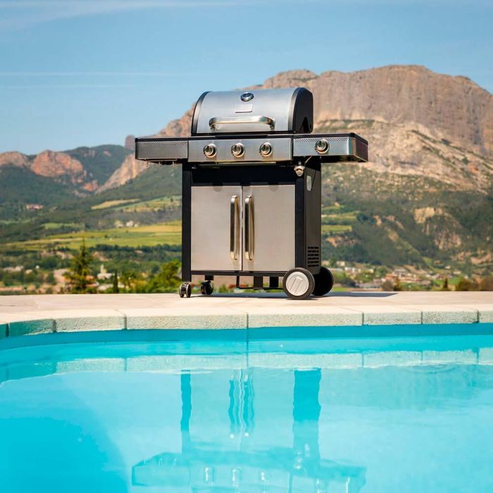 Barbacoa de gas bxog12950e con 4 quemadores 126 x 58 x 118,5 cm 3 Barbacoa de gas bxog12950e con 4 quemadores 126 x 58 x 118,5 cm 3