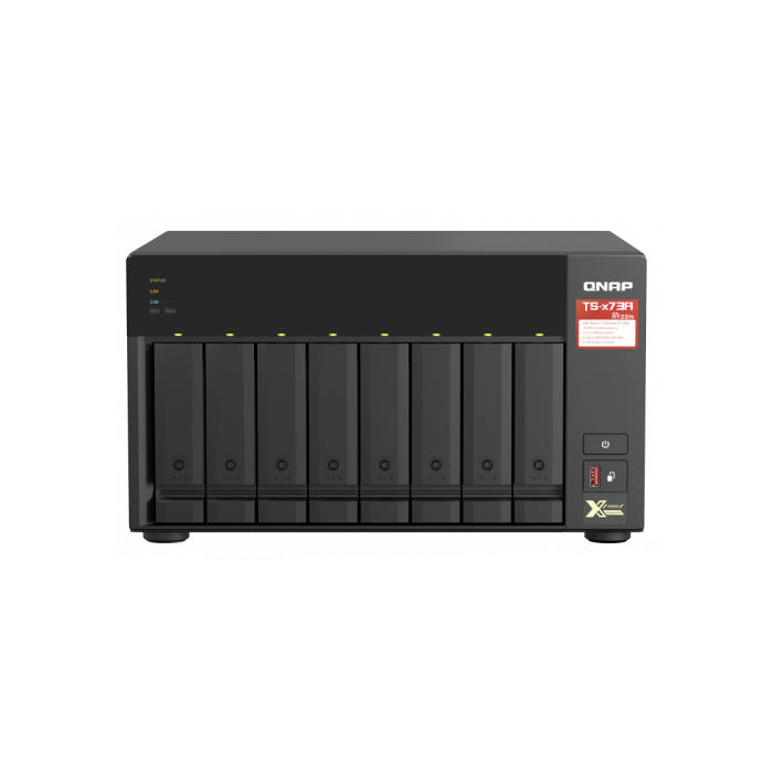 Servidor Nas Qnap Ts - 873A - 8 gr 8 grb 2.5 gr Servidor Nas Qnap Ts - 873A - 8 gr 8 grb 2.5 gr
