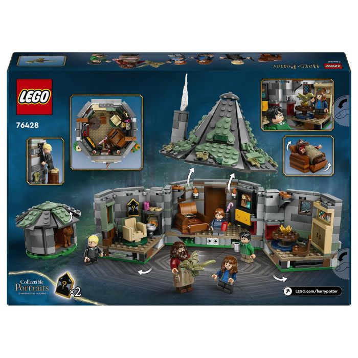 LEGO Harry Potter Cabaña de Hagrid: Una Visita Inesperada 76428 - Juego de Construcción de 896 Piezas, Para Niños a Partir de 8 Años
