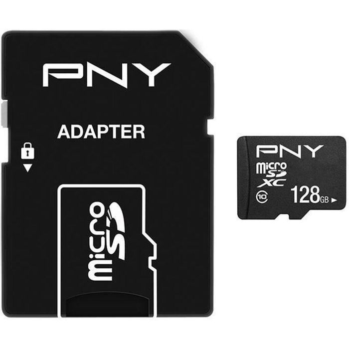 Tarjeta de Memoria Micro SD con Adaptador PNY Performance Plus 128 GB 1 Tarjeta de Memoria Micro SD con Adaptador PNY Performance Plus 128 GB 1