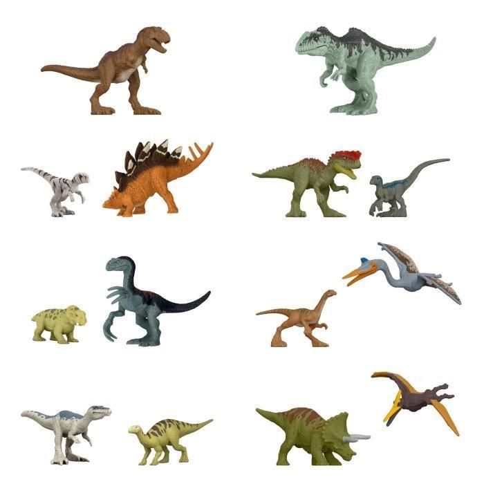 Set de minifiguras de 5 piezas - JURASSIC WORLD - GWP38 - Dinosaurios y figura humana - A partir de 3 años - Modelo aleatorio Set de minifiguras de 5 piezas - JURASSIC WORLD - GWP38 - Dinosaurios y figura humana - A partir de 3 años - Modelo aleatorio