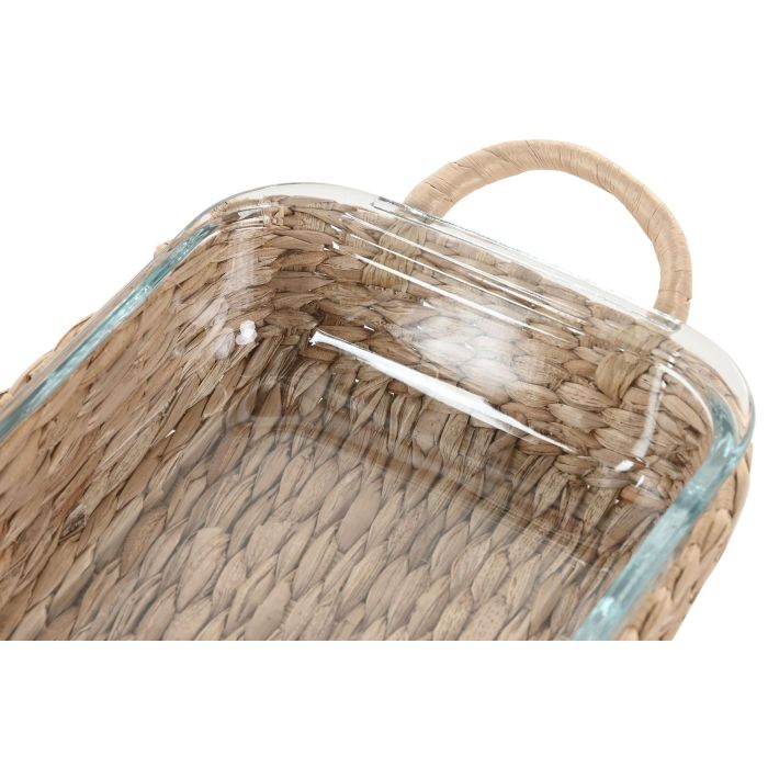 Bandeja Basicos DKD Home Decor Natural 16 x 6 x 33 cm (16 Unidades) 1 Bandeja Basicos DKD Home Decor Natural 16 x 6 x 33 cm (16 Unidades) 1