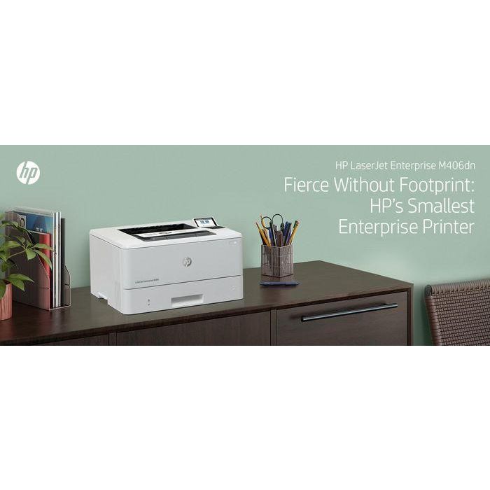 HP 3PZ15A Impresora Láser Monocromo LaserJet Enterprise M406DN | Dúplex Automático, Ethernet, 40 ppm, Seguridad Avanzada 31 HP 3PZ15A Impresora Láser Monocromo LaserJet Enterprise M406DN | Dúplex Automático, Ethernet, 40 ppm, Seguridad Avanzada 31