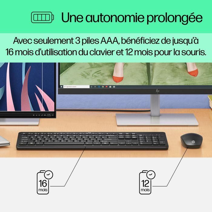 HP 230 Wireless Mouse and Keyboard Combo - SWISS 15 HP 230 Wireless Mouse and Keyboard Combo - SWISS 15
