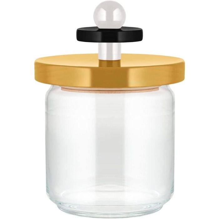 Alessi ES16/75 1 Jarra de Cocina 75 Cl Amarillo Cristal Madera