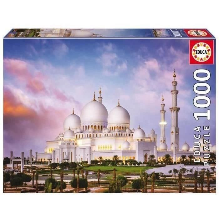 Puzzle - Educa - Grande Mosquejo Cheikh Zayed - 1000 piezas 2