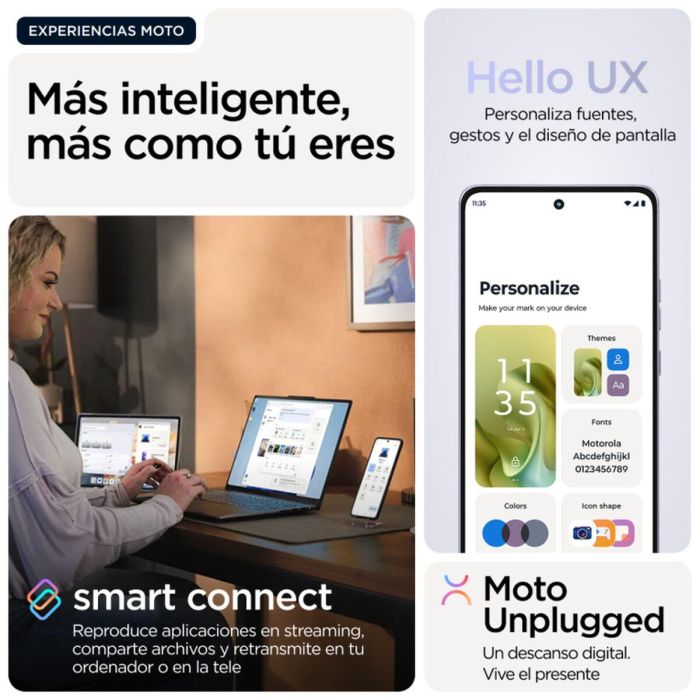 Motorola moto g86 power 5G 512GB 8GB RAM Batería 6720 mAh Lila Smartphone Android 15 1 Motorola moto g86 power 5G 512GB 8GB RAM Batería 6720 mAh Lila Smartphone Android 15 1