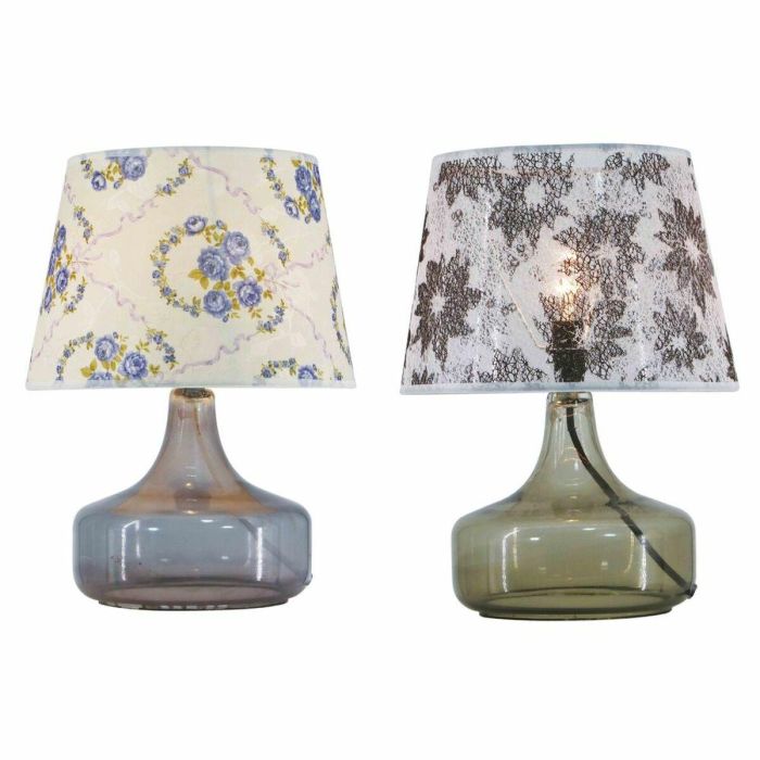 Lampara Sobremesa Shabby DKD Home Decor Multicolor 28 x 40.5 x 28 cm (2 Unidades) Lampara Sobremesa Shabby DKD Home Decor Multicolor 28 x 40.5 x 28 cm (2 Unidades)