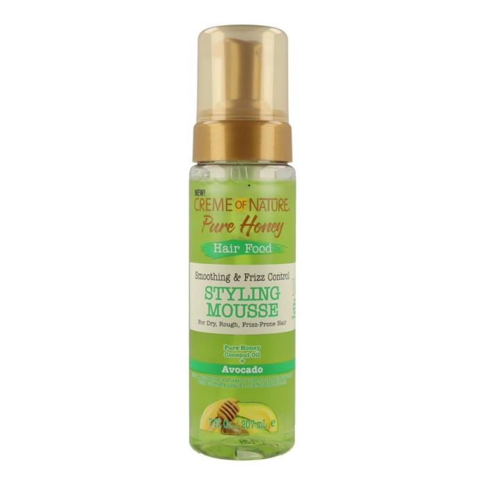 Creme Of Nature PURE HONEY AVOCADO mousse 207 ml para rizos definidos e hidratados B02155 Creme Of Nature PURE HONEY AVOCADO mousse 207 ml para rizos definidos e hidratados B02155