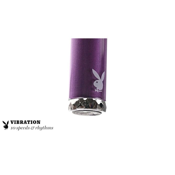 Vibrador Playboy Playboy Morado 10 Vibrador Playboy Playboy Morado 10