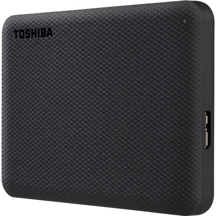 Disco duro externo - Toshiba - Advance Canvio - 1 TB - Negro 1