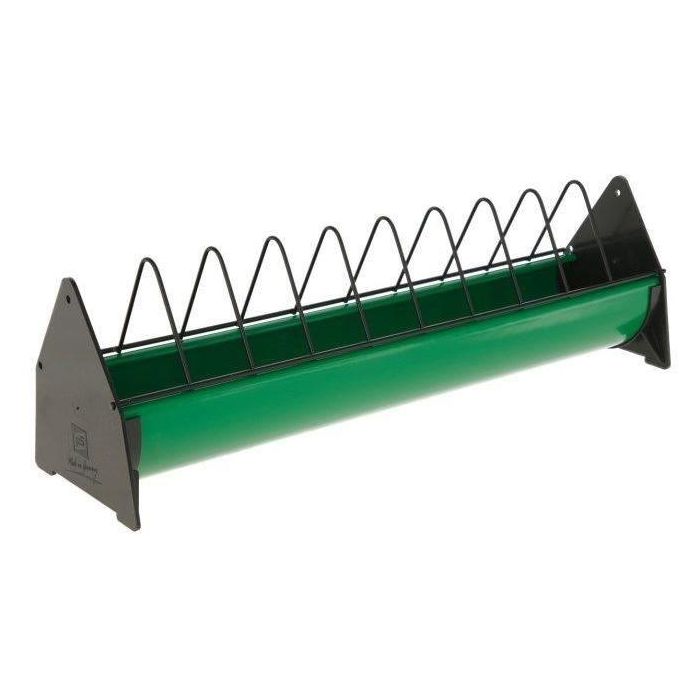 Comedero para pollos jóvenes - KERBL - Verde / Negro, 50 x 10 cm Comedero para pollos jóvenes - KERBL - Verde / Negro, 50 x 10 cm
