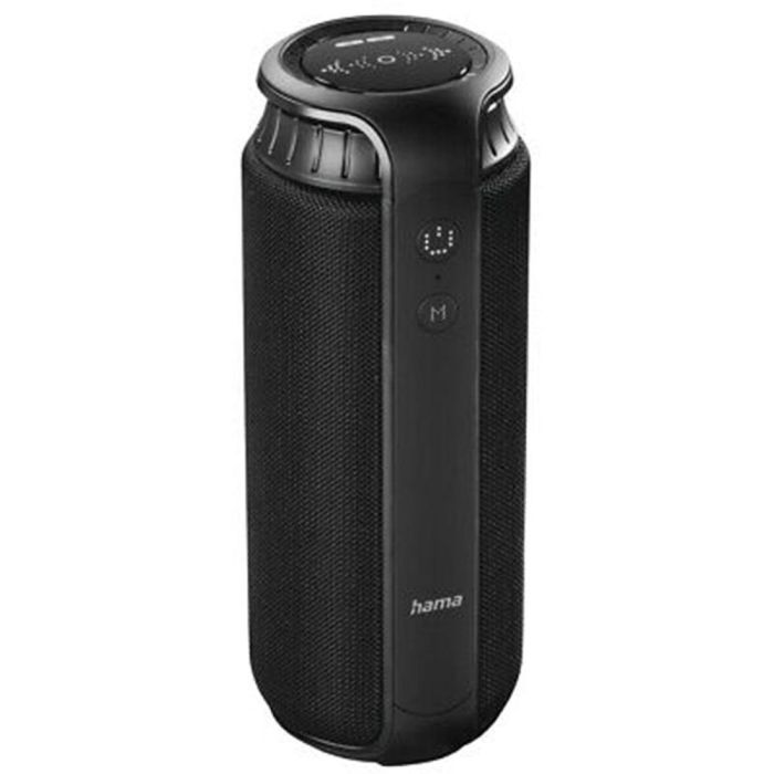 Hama Pipe 2.0 Altavoz Bluetooth Negro, 24W, Resistente al Agua IPX4, 12h Autonomía, Conexión USB-C y Jack 3.5mm Hama Pipe 2.0 Altavoz Bluetooth Negro, 24W, Resistente al Agua IPX4, 12h Autonomía, Conexión USB-C y Jack 3.5mm