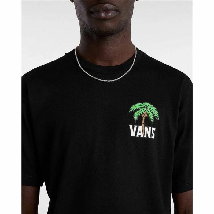 Camiseta de Manga Corta Hombre Vans Down Time Negro 1