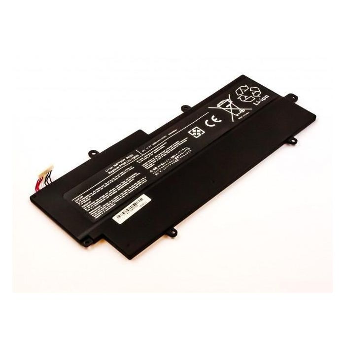 CoreParts Laptop Battery for Toshiba 28.12Wh 4 Cell Li-ion 14.8V 1900mAh Black CoreParts Laptop Battery for Toshiba 28.12Wh 4 Cell Li-ion 14.8V 1900mAh Black